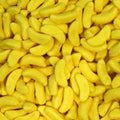 Gele schuimbananen, luchtig en mat